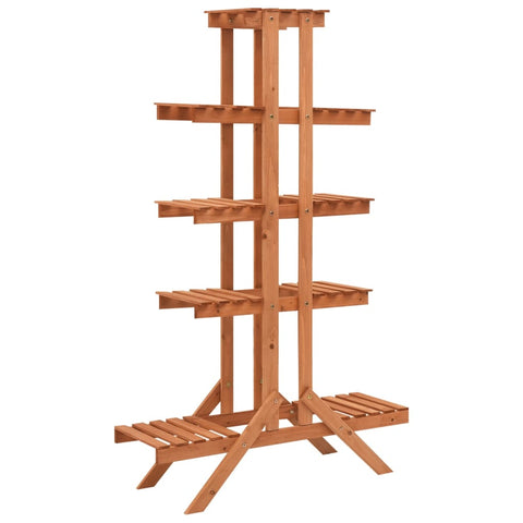 Plant Stand 83x25x132 cm Solid Firwood 316390