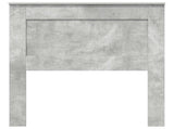 Headboard with Headboard Concrete Grey 80 cm Engineered Wood 887492