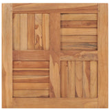 Table Top Teak Solid Teak Wood 60x60 cm Durable Teak Table Top 48988