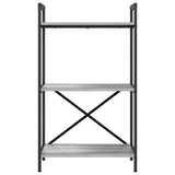 Bookshelf Grey Sonoma 56 x 34 x 96 cm Engineered Wood 883877