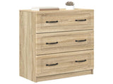 Drawer Cabinet Sonoma Oak 66 x 34.5 x 87 cm Engineered Wood 895757