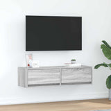 TV Cabinet Grey sonoma 100 x 31 x 25.5 cm Engineered wood 861531
