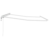 Awning Manual White 3 x 2.5 m Metal 313209