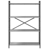 Bookshelf Grey sonoma 80 x 30 x 120 cm Engineered Wood 868422