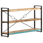 3-Tier Bookcase 140x30x80 cm Solid Reclaimed Wood 320633