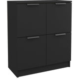 Sideboard Black 60x30x70 cm Engineered Wood 811098