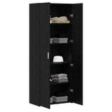 Highboard 2 pcs Black Oak 70 x 42.5 x 185 cm 3365590