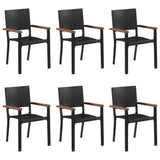 Dining Set Brown and Black 3067903