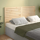 Bed Headboard 206x4x100 cm Solid Wood Pine 819040