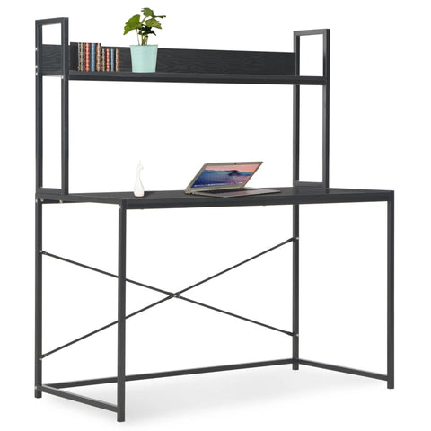 ZNTS Computer Desk Black 120x60x138 cm 20253