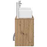 Bathroom Cabinet Set 3 pcs Artisan Oak 53 x 34.5 x 63 cm 3405858