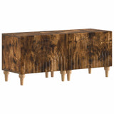 3 Piece LED TV Cabinet Smoked Oak Engineered Wood 3416504