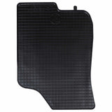 Car Mat 4 pcs Black suitable for i30 LIMOUSINE 2007-2011 Rubber 42029146