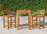Garden Bar Set Natural wood Solid acacia wood Medium Durable 3154390