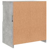 Sideboard with LED Lights Concrete Grey 60.5x37x67 cm 836619