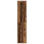 Shoe Cabinet with Door Brown 80 x 39 x 180 cm Engineered wood 3333873