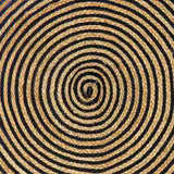 Area Rugs Black 80 x 300 cm Jute 42010738