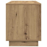 TV Cabinet with LED Lights Artisan Oak 100x41x50 cm 861417