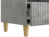 TV Cabinet Concrete Grey 102 x 34.5 x 50 cm Engineered Wood 894678