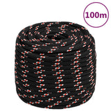 Boat Rope Black 18 mm 100 m Polypropylene 152366