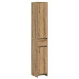 Bathroom Cabinet Artisan Oak 30 x 33 x 190 cm Engineered Wood 890759