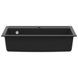 Sink Black 795 x 505 mm Granite 42028388