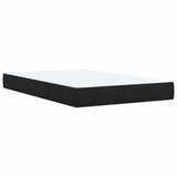 Box Spring Bed with Mattress Black 120x190 cm Small Double Velvet 3290866