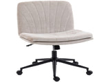 Criss Cross Chair with Wheels, No Arms - Beige T3398P424997
