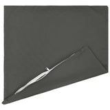Cushion with Pillow HEERLEN 2 pcs Anthracite Polyester 928414