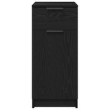 Office Cabinet Black Oak 33 x 50 x 75 cm Engineered Wood 862103