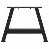 Coffee Table Legs A-Shaped 2 pcs Black 40x cm Steel 4012812