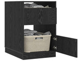 Laundry Cabinet Black Oak 50 x 68 x 102 cm Engineered wood 3422801