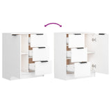 Sideboard White Engineered Wood 811079