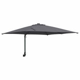 Garden Parasol Anthracite 248.5 x 247.5 x 160 cm 42003237