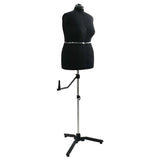 Adjustable Dress Form Female Height Adjustable Black L Velvet 42018609
