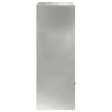 Parcel Drop Box Silver 47.5 x 38 x 59 cm Galvanised Steel 874938