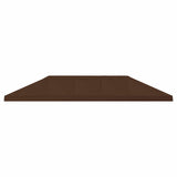 Gazebo Canopy Cover 6 x 3 m Brown Polyester 190 900409