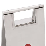 Folding Wet Floor Sign Stainless Steel 149575
