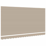Awning Replacement Fabric Beige 380 x 195 cm Polyester 42000557