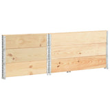 Raised Beds 3 pcs 50x100 cm Solid Pine Wood 3055165