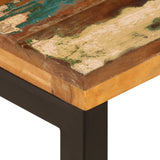 Coffee Table 100x50x35 cm Solid Reclaimed Wood and Steel 247338