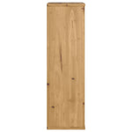 ZNTS Side Cabinet ODDA 40x24x79 cm Solid Wood Pine 4103595