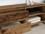 TV Cabinet Old Wood 100 x 36 x 49.5 cm Engineered Wood 886562