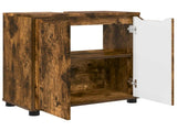 Bathroom Basin Cabinet Smoked Oak 60 x 30 x 60 cm 888752
