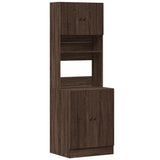 Kitchen Cabinet Brown Oak 60x50x180 cm Engineered Wood 3276643