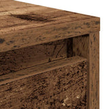 Coffee Table with Drawers Old Wood 70.5x70x40 cm 3328415