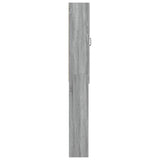 Toilet Cabinet UTRECHT Grey Sonoma 66 x 25.5 x 190 cm 897801