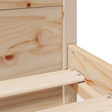 Bed Frame with Headboard without Mattress 90x200 cm 3306015