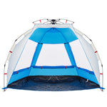 ZNTS Beach Tent 2-Person Azure Blue Quick Release Waterproof 4005290