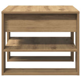 Coffee Table Artisan Oak 55.5x55x45 cm Engineered Wood 856819